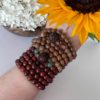 bracelet en bois de santal et wengé feng shui Eklyps Lausanne