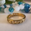 bague acier cycles de lune bracelet pierres naturelles