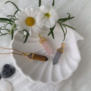 coquillage pour support à bijoux et pendentifs en pierres naturelles