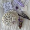Eklyps coffret good vibes avec pierres naturelles, fleur de vie, fleurs, collier ou bracelet ou fiole ou bougie bien être cadeau