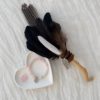 pierre naturelles en forme d'étoiles, lucky star pour te guider, le plein de good vibes, éventail de fumigation, bracelet en quartz rose