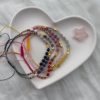 Eklyps bijoux en pierres naturelles bracelets coulissant en pierres naturelles et miyuki good vibes colorées