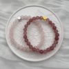 Bracelets en pierres naturelles classique avec finition coeur